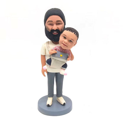 Personalized Bobbleheads Fathers Day, Customized Bobblehead