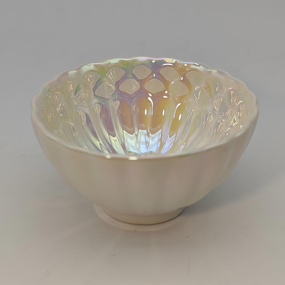 iridescent milky-white shell-like Jianzhan Tenmoku TeaCup Tasting Cup Tea Bowl