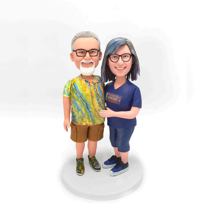 Customized Bobblehead Couple Dolls, Personalized Bobbleheads